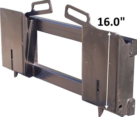 skid steer quick release plate dimensions|hydraulic skid steer attachment plates.